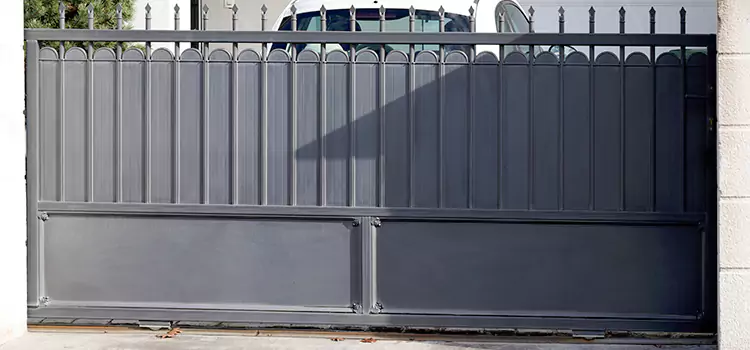 Metal Driveway Gate Installation Michigan City