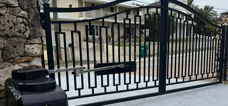 Swing Gate Opener with Keypad Michigan City